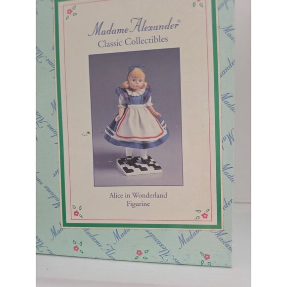 Madame Alexander 6" Alice in Wonderland Figurine Limited Edition Vintage 1999 - Picture 4 of 4